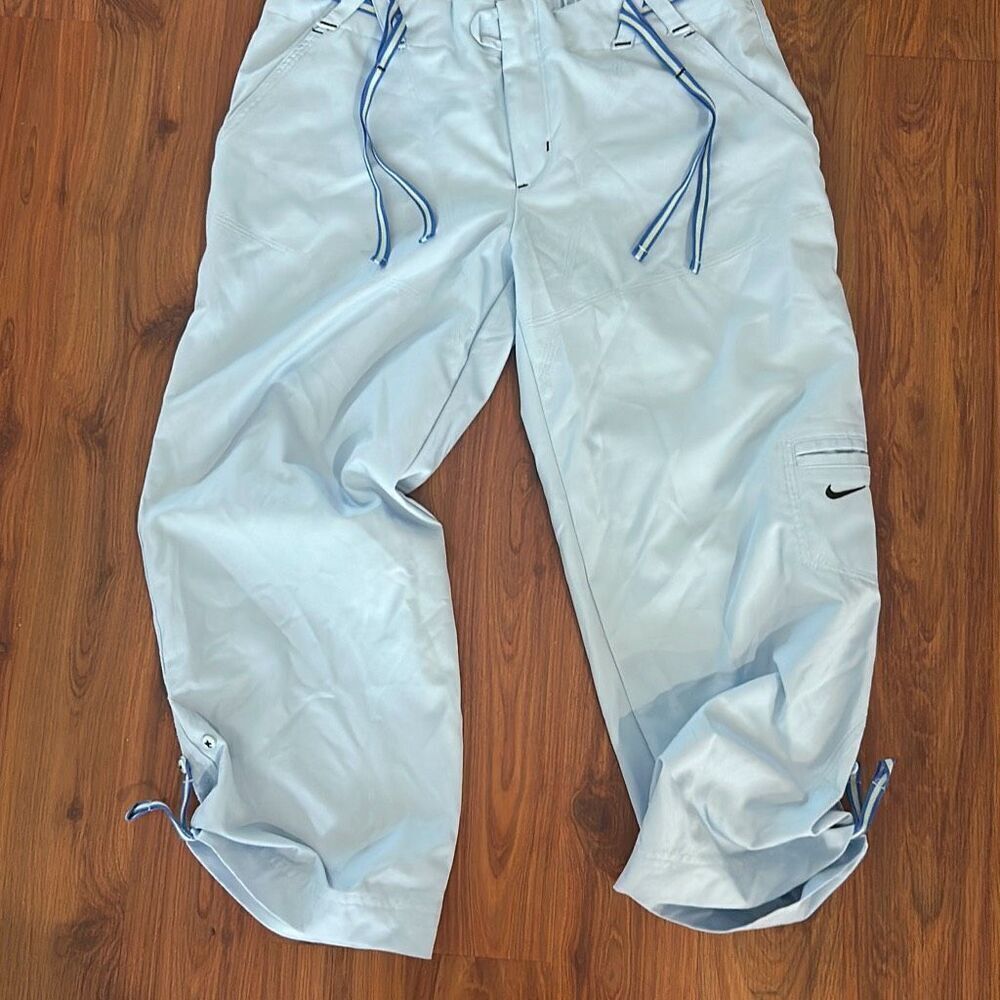 Nike tech pats capri golf light blue S